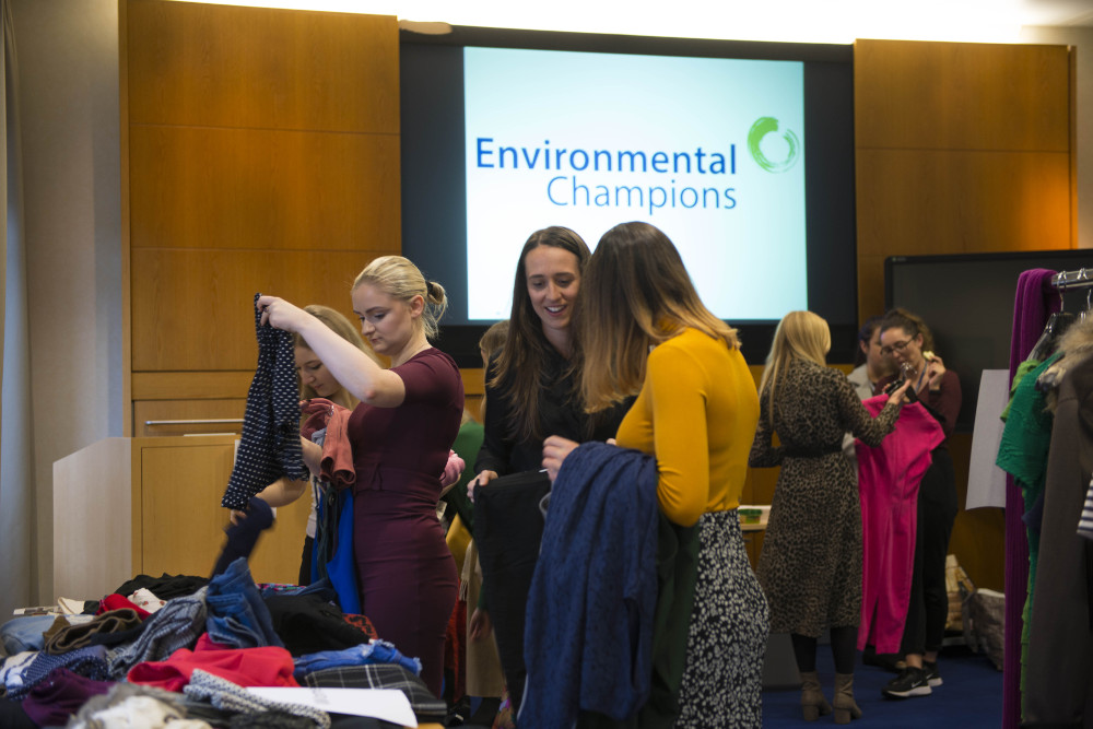 Edinburgh office of Standard Life Aberdeen hosts fashion 'swap shop'