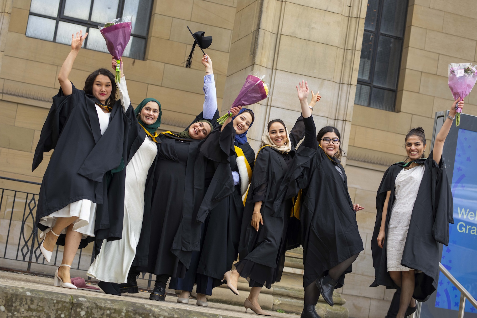 Afghan woman graduates with Masters in Accounting and Finance from Dundee after fleeing Taliban