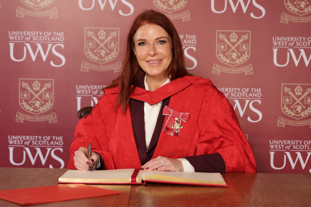 Former Royal Mail CFO receives honorary doctorate from UWS