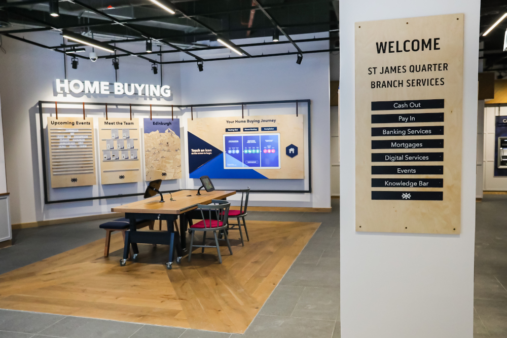 Bank of Scotland unveils state-of-the-art 'concept' branch for Edinburgh