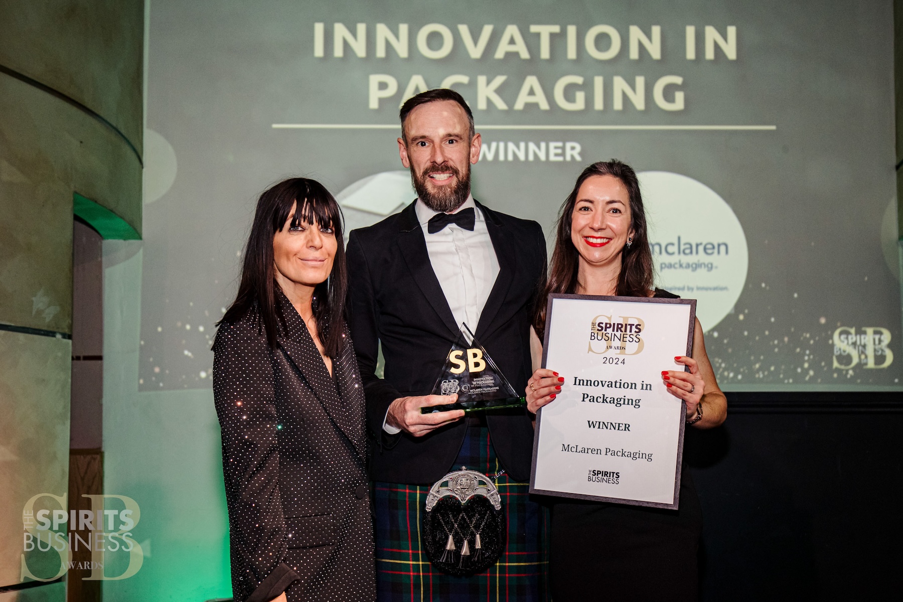 McLaren's 'game-changer' spirits tubes win innovation accolade