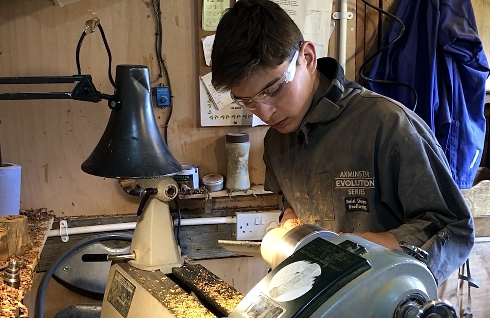 Young Scots woodturner crafts business growth with Business Gateway support