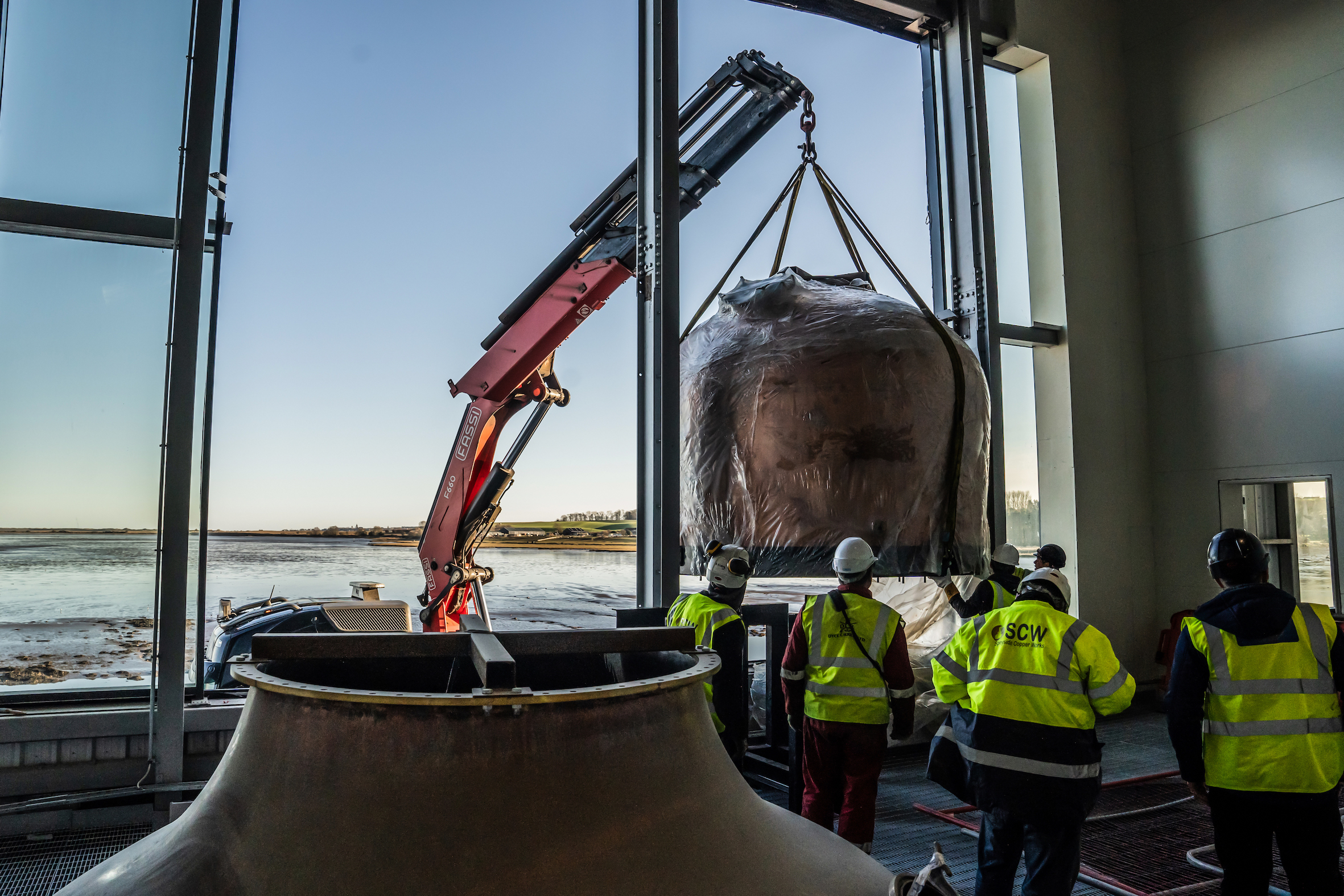 In Pictures: Stills installed at Eden Mill Distillery