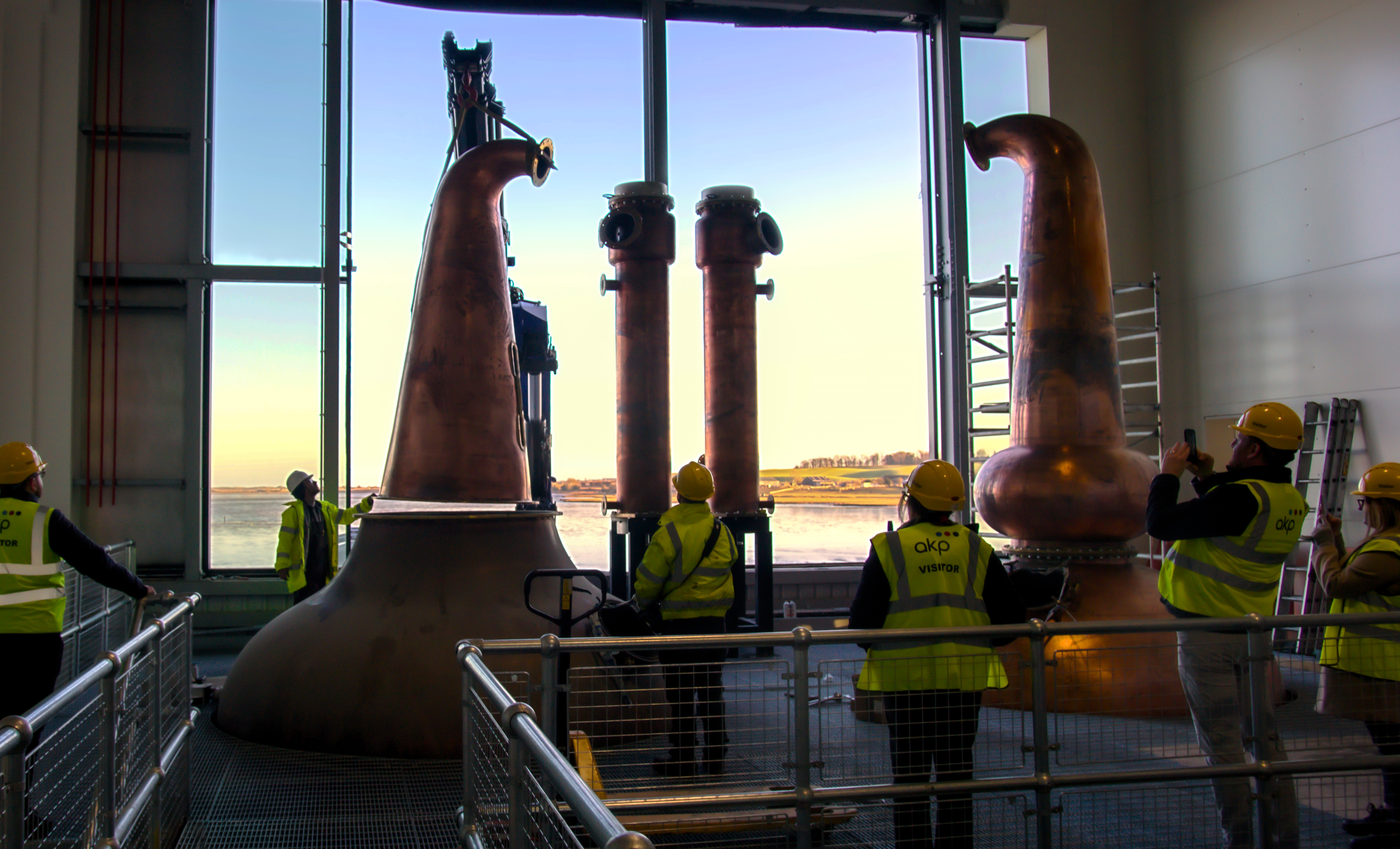 In Pictures: Stills installed at Eden Mill Distillery