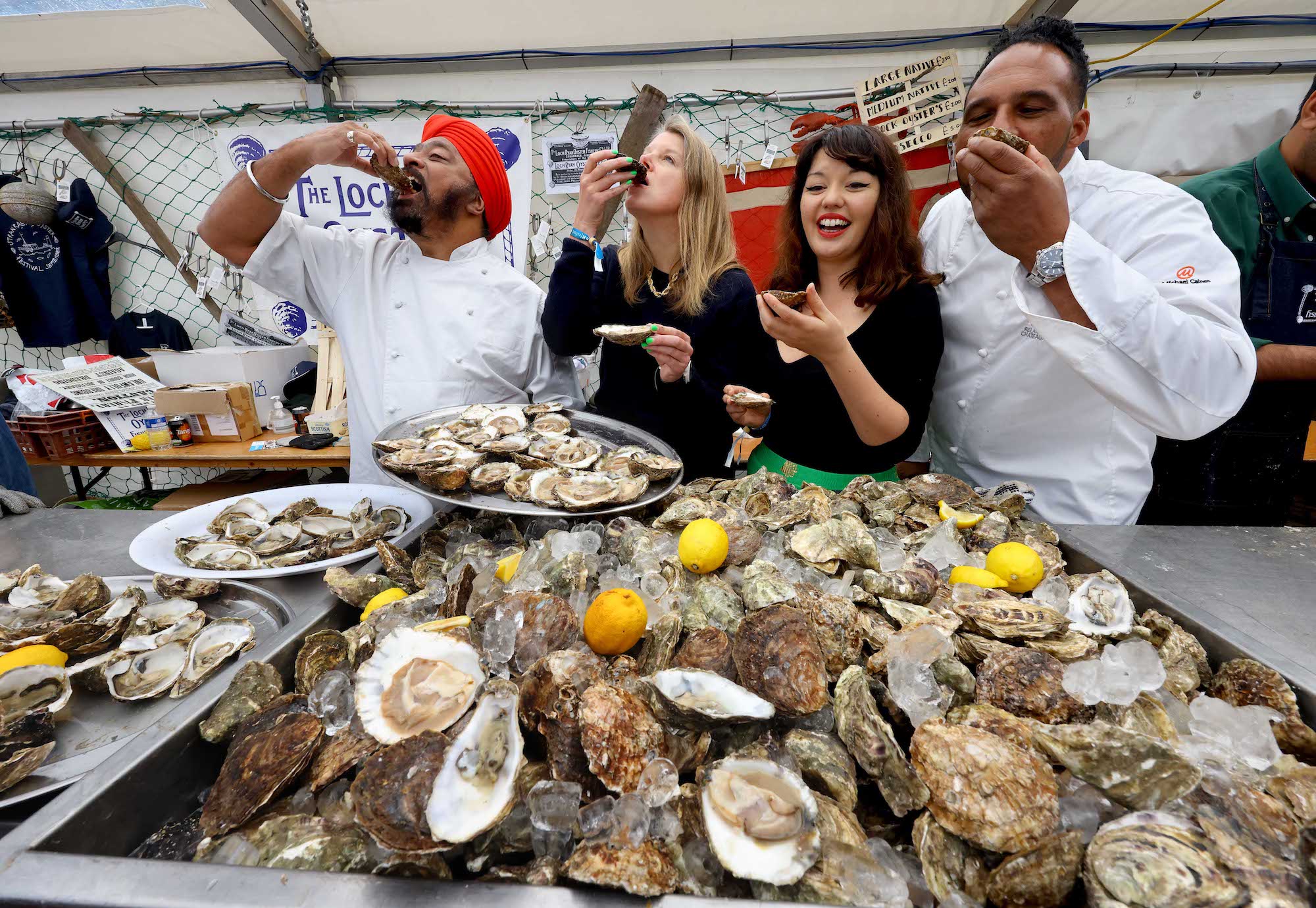 Stranraer Oyster Festival draws record crowds