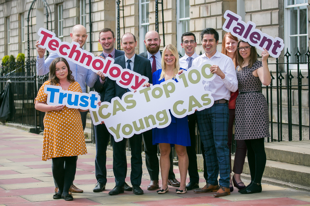 Ten at Johnston Carmichael recognised as top young chartered acountants