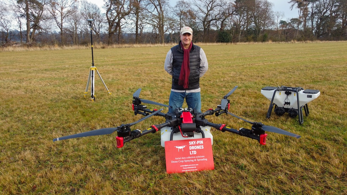 Entrepreneur brings next generation drone tech to Scotland with £48k from IFS