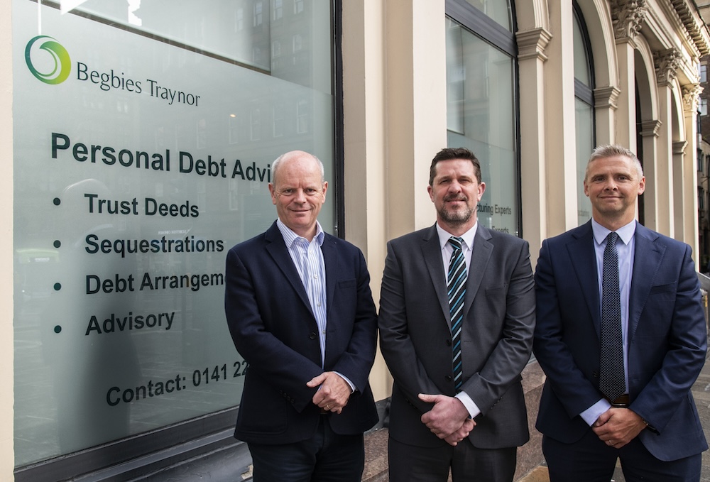 Insolvency practitioner Kevin Mapstone joins Begbies Traynor in Edinburgh