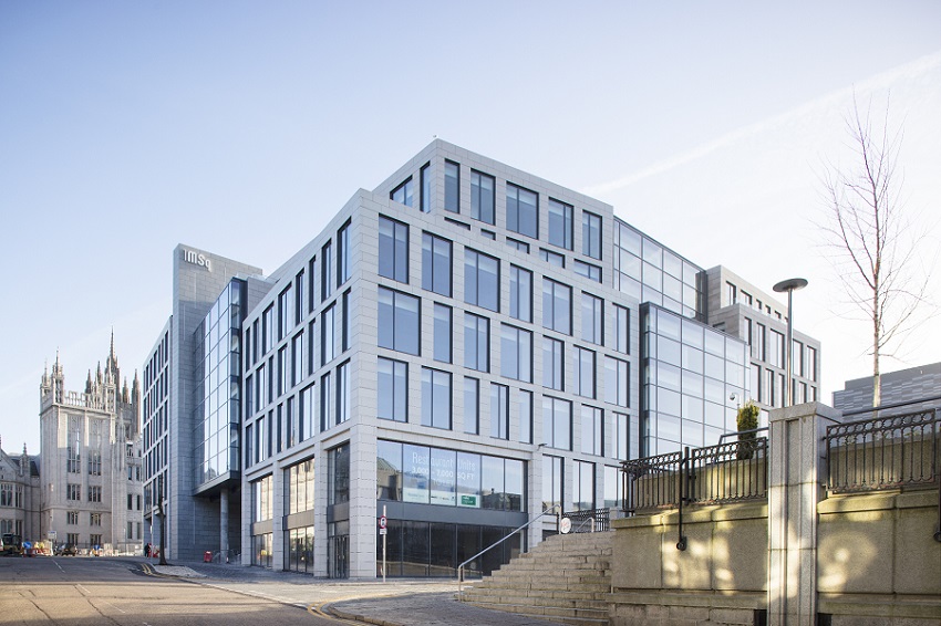 KPMG’s Aberdeen team on their way to Marischal Square