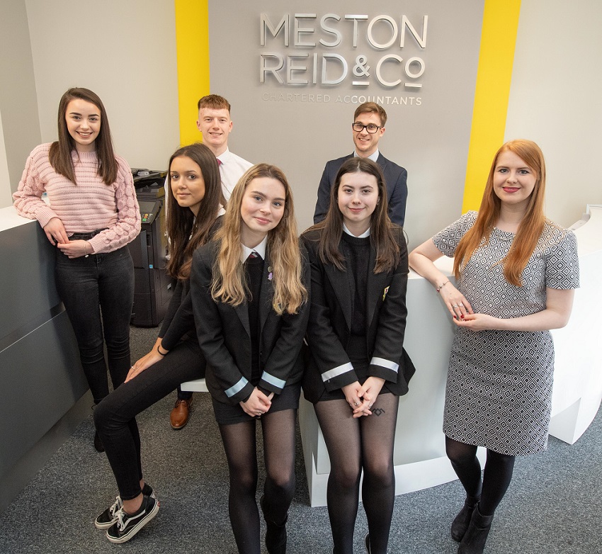 Pupils Reach for the stars at Meston Reid & Co