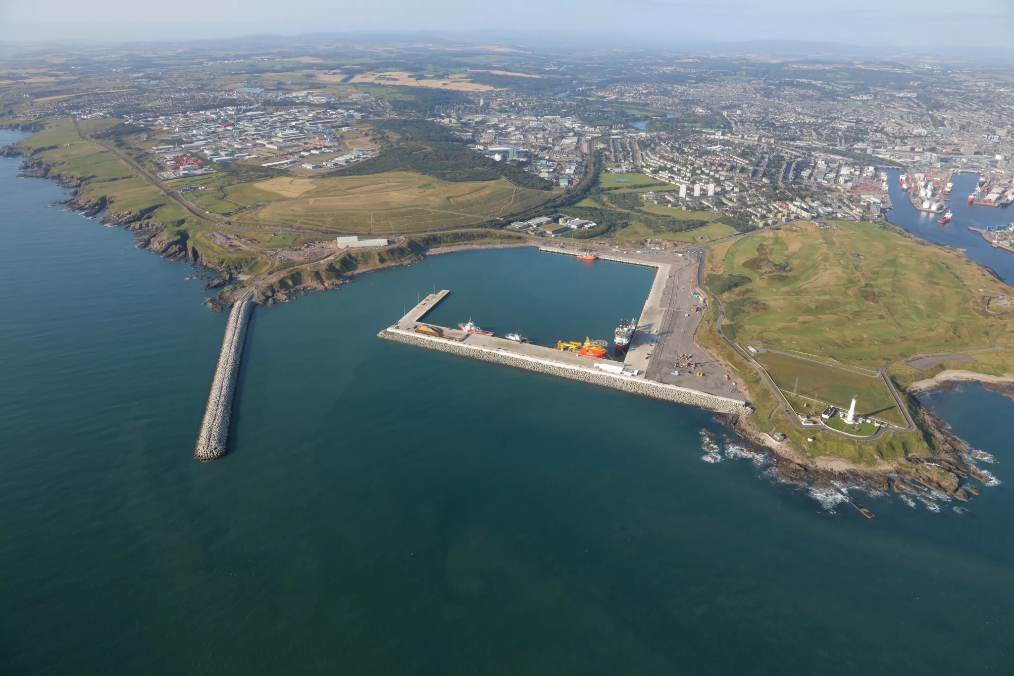 South Harbour expansion propels Port of Aberdeen to record profits