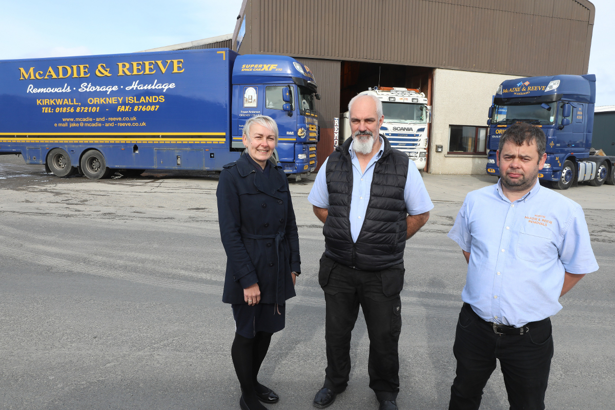 Orkney storage firm secures permanent premises in Inverness with help from RBS