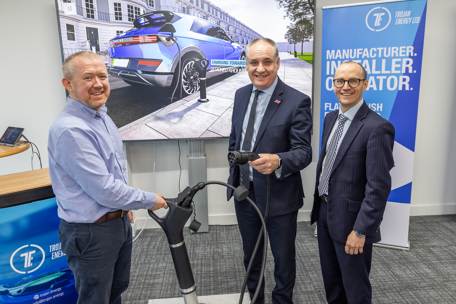 Trojan Energy receives £500k funding boost for EV charging solution