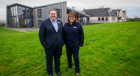 Former fund manager Peter Armitage gifts Ardoch estate to Children's Hospices Across Scotland