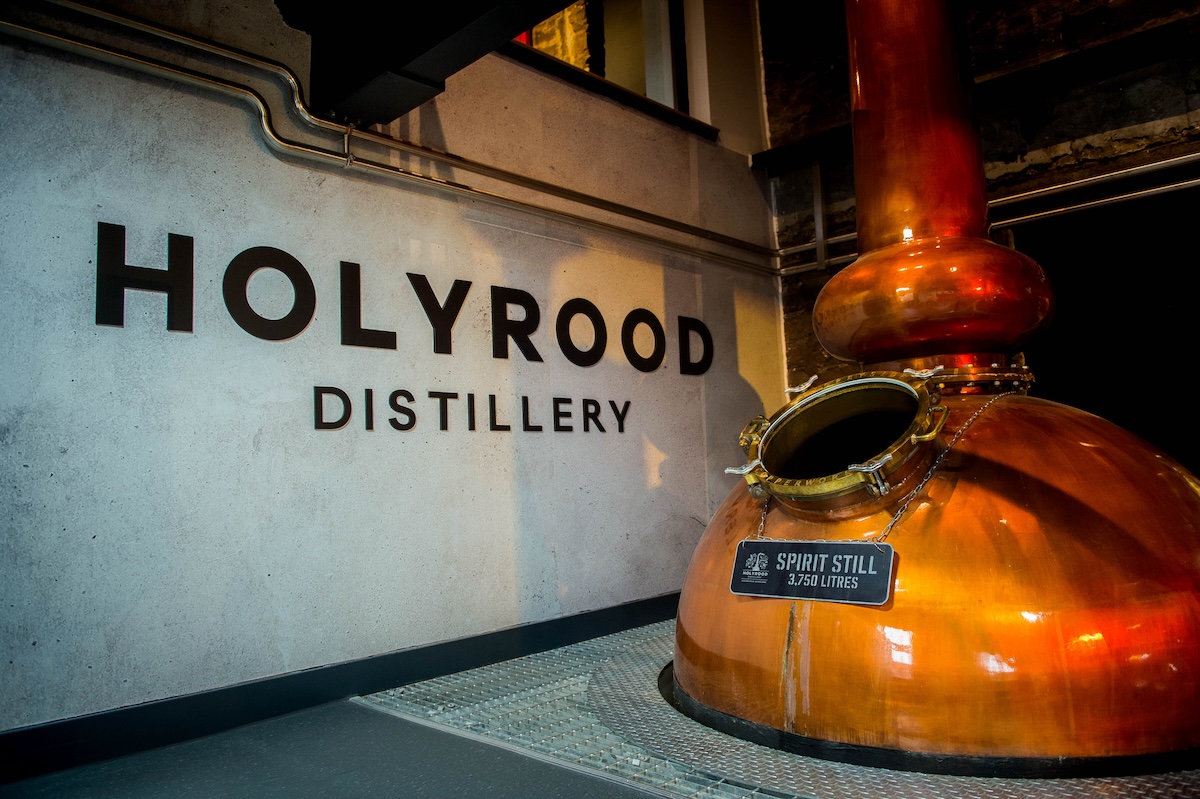 Holyrood Distillery toasts first USA export deal