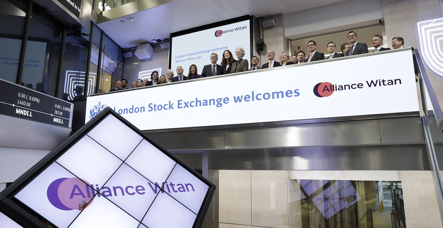 Alliance Trust formally rebrands to Alliance Witan and joins London Stock Exchange