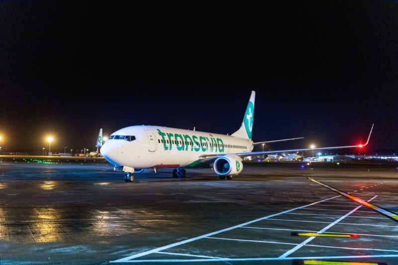 Edinburgh Airport celebrates Transavia's new service between Edinburgh and Rotterdam